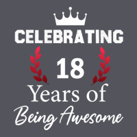 18 Years Of Being Awesome, 18 Year Old Birthday Gi Vintage Hoodie | Teevron