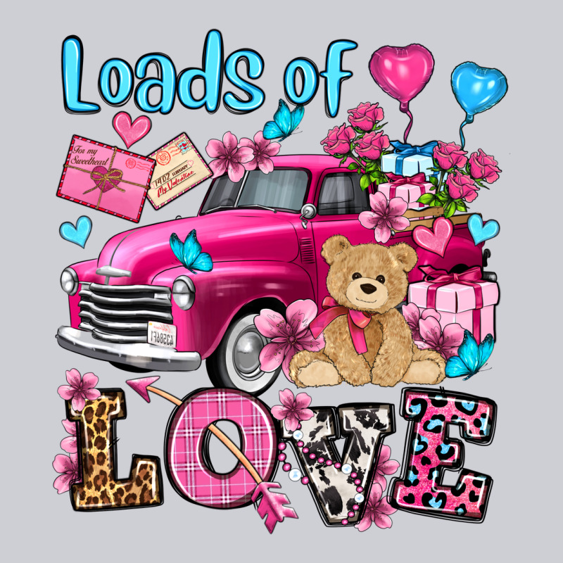 Loads Of Love Valentine's Day Olivia Heavyweight Sweatshirt by OliviaCreatesArt | Teevron