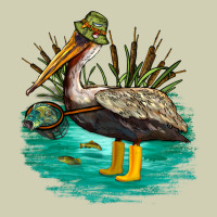 Fishing Pelican Camp Heavy Core Tee | Teevron
