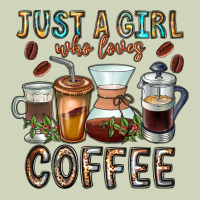 Just A Girl Who Loves Coffee Heavyweight Hoodie | Teevron