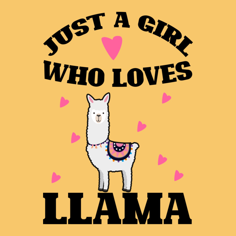 Llama Just A Girl Who Loves Llamas Vintage Hoodie by Bettercallsaul | Teevron
