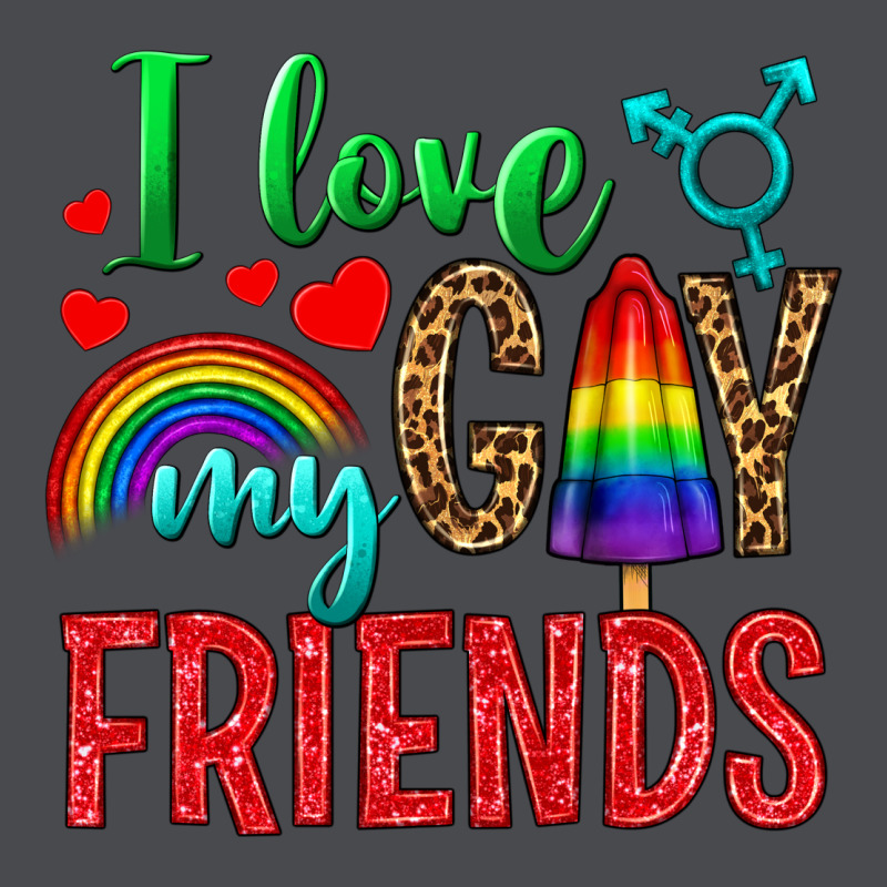 I Love My Gay Friends Zipper Hoodie by BundleAndBundleShop | Teevron