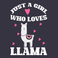 Llama Just A Girl Who Loves Llamas Vintage Hoodie | Teevron