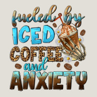 Fueled By Iced Coffee And Anxiety Heavy Core Tee | Teevron
