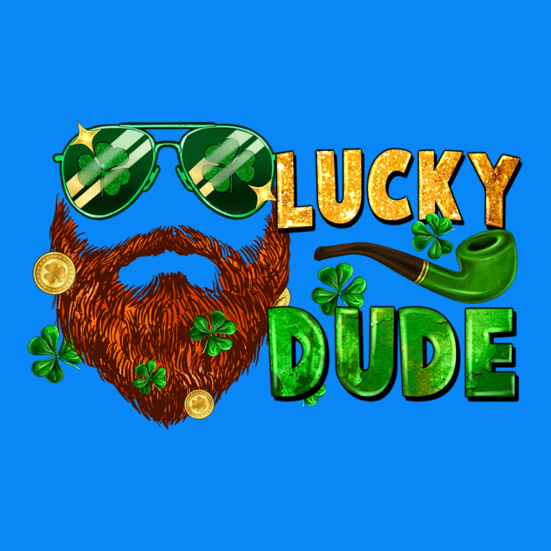 Lucky Dude Saint Patrick's Bearded Man Zipper Hoodie by FaDigitalArtStudio | Teevron