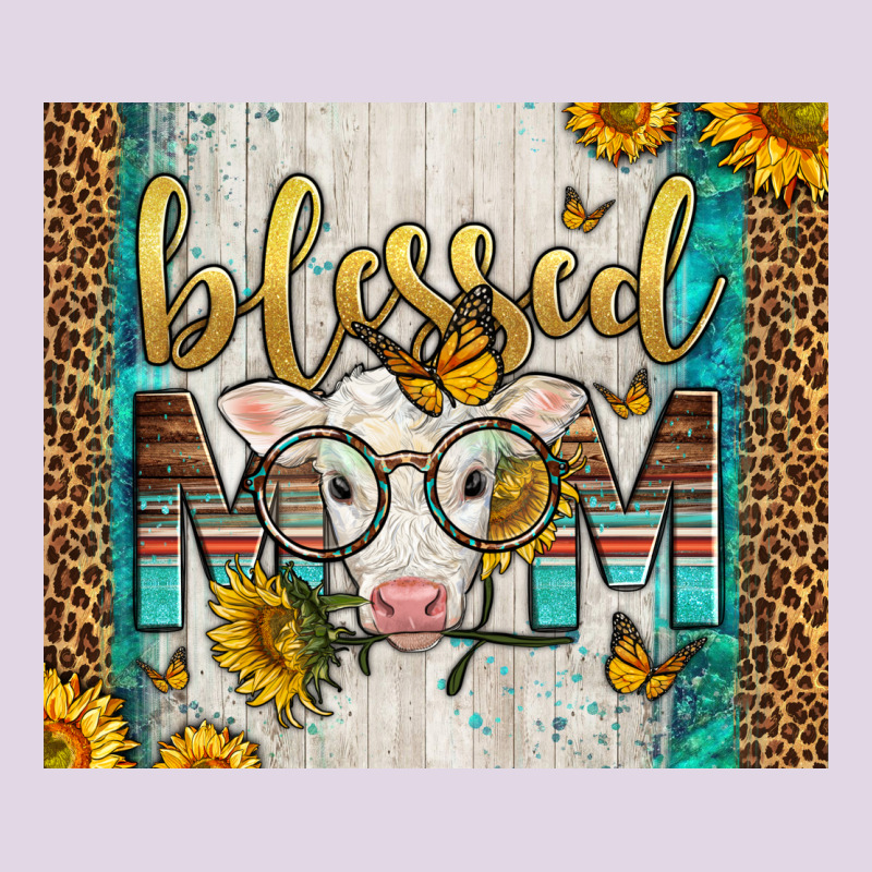 Western Blessed Mom Baby Calf Classic Tee by LillyAllenDesigns | Teevron