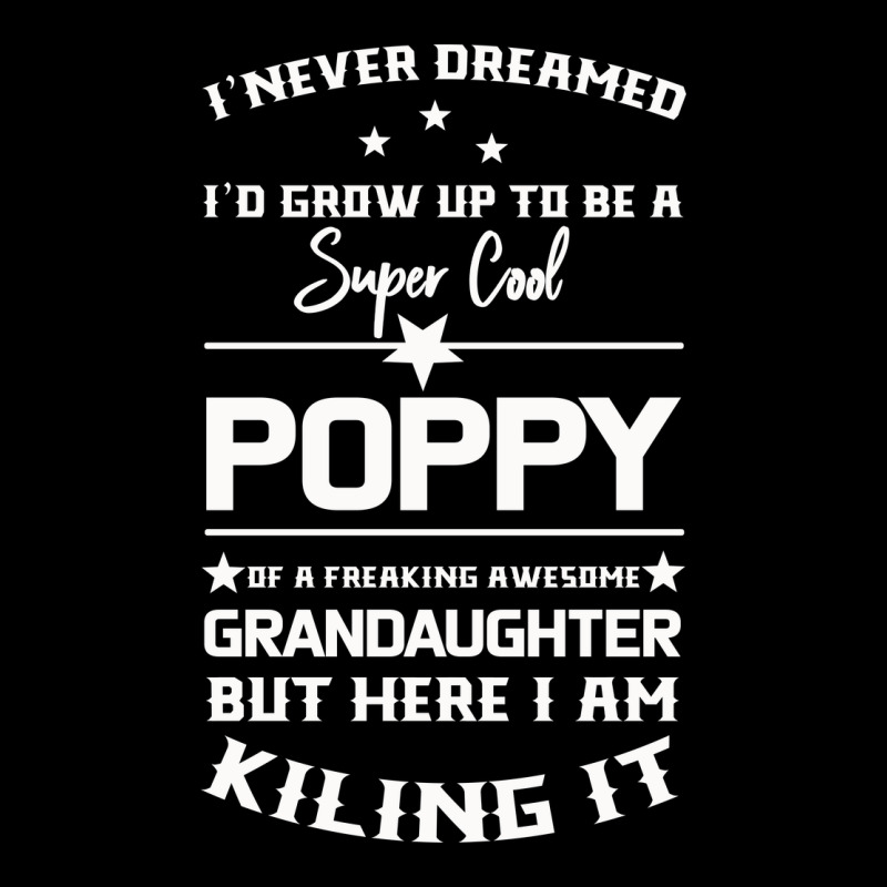 Super Cool Poppy Of A Freaking Awesome Granddaugh Urban Heavy Tee by Bettercallsaul | Teevron