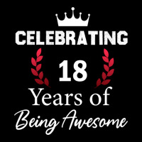 18 Years Of Being Awesome, 18 Year Old Birthday Gi Urban Hoodie | Teevron