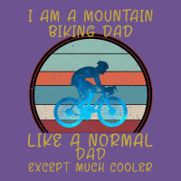 I Am A Mountain Biking Dad Vintage Tee | Teevron