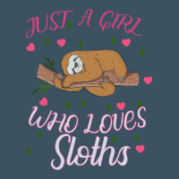 Just A Girl Who Lowes Sloths Urban Heavy Tee | Teevron