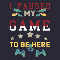 I Paused My Game To Be Here Vintage Tee | Teevron
