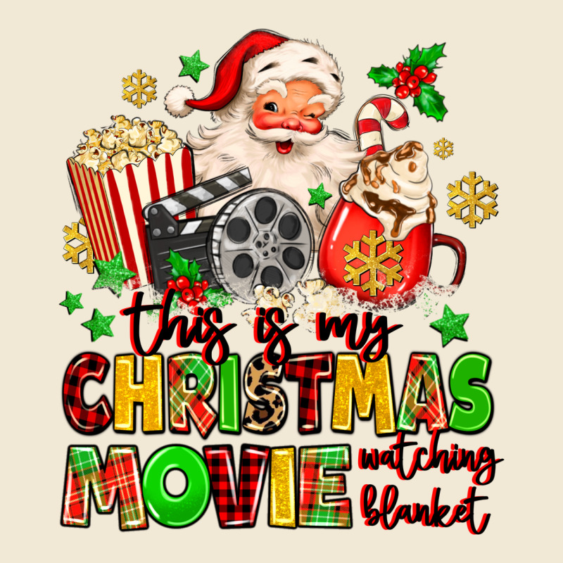 This Is My Christmas Movie Watching Blanket Premium Tee by MaliasSmallBusiness | Teevron
