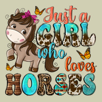 Just A Girl Who Loves Horses Heavy Core Tee | Teevron