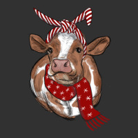 Christmas Scarf Heifer Urban Heavy Tee | Teevron
