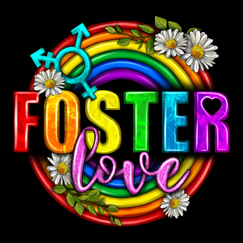 Foster Love Pride Lgbtq Zipper Hoodie by BundleAndBundleShop | Teevron