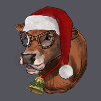 Christmas Glasses Heifer Vintage Hoodie | Teevron