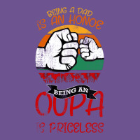 Being A Dad Is An Honor Being Papa Is Priceless Vintage Tee | Teevron