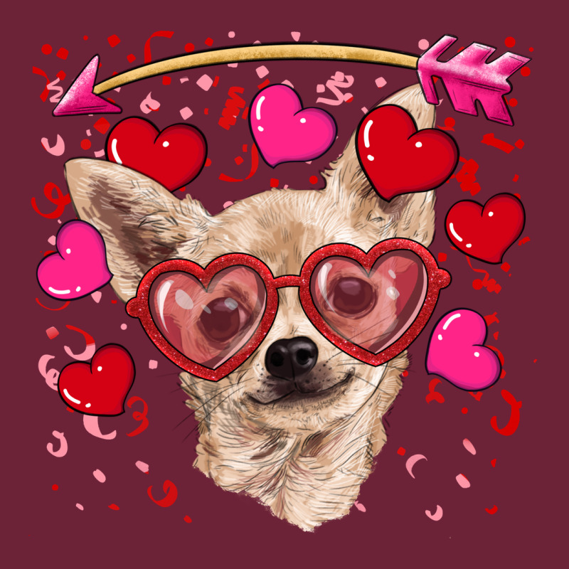 Valentine's Day  Chihuahua Long Sleeve Tee by RanaPortraitStore | Teevron