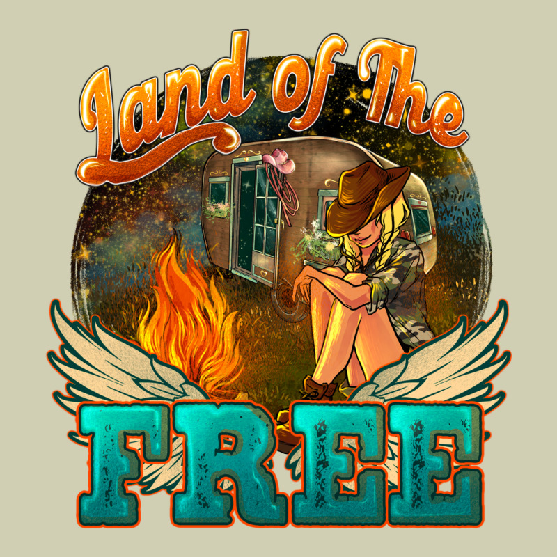 Land Of The Free Heavy Core Tee by NancyCooperArtShop | Teevron
