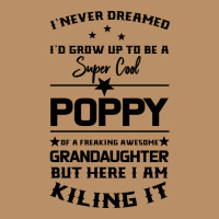 Super Cool Poppy Of A Freaking Awesome Granddaugh Vintage Hoodie | Teevron