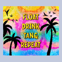 Float Drink Tan & Repeat Long Sleeve Tee | Teevron