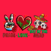 Peace Love Day Of The Dead Zipper Hoodie | Teevron