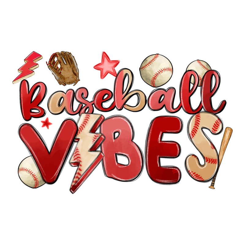 Baseball Vibes Premium Tee by MaliasSmallBusiness | Teevron
