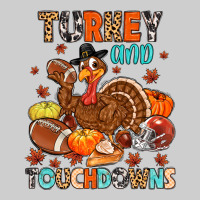 Turkey And Touchdowns Premium Tee | Teevron