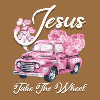 Leopard Floral Pink Car Jesus Take The Wheel Vintage Tee | Teevron