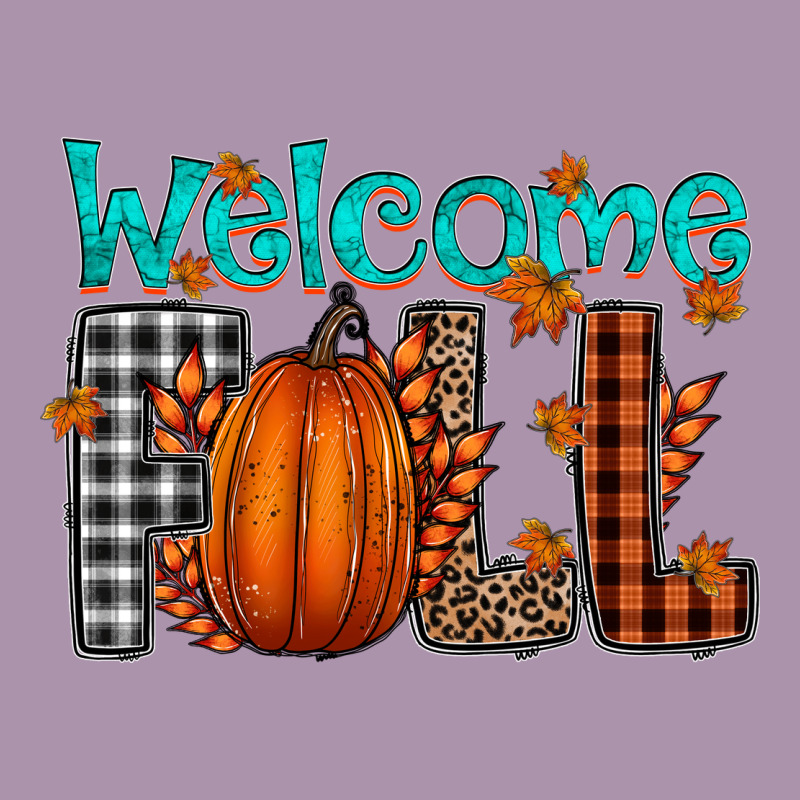 Welcome Fall Heavyweight Hoodie by CowhideDigitalArt | Teevron