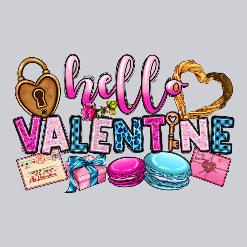 Hello Valentine Heavyweight Sweatshirt by OliviaCreatesArt | Teevron