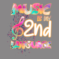 Cool I Love Music Shirt Gifts Music Is My Second Language Vintage Tee | Teevron