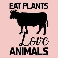 Eat Plants Love Animals Urban Heavy Tee | Teevron