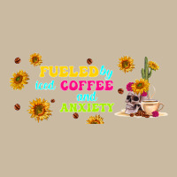 Fueled By ıced Coffee And Anxiety Long Sleeve Tee | Teevron