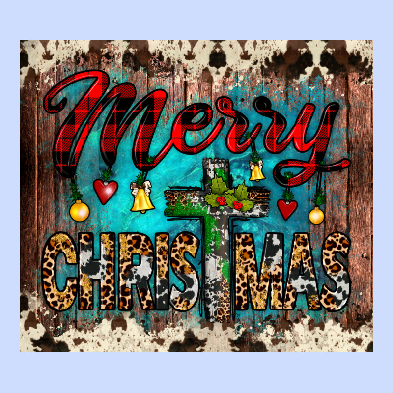 Merry Christmas Cross Tumbler Urban Heavy Tee by JahusDesignShop | Teevron