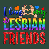 I Love My Lesbian Friends Zipper Hoodie | Teevron