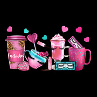 Lash Hustler With Eyelashes Coffee Cups Heavy Core Tee | Teevron