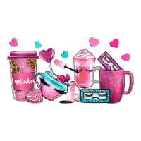 lash hustler with eyelashes coffee cups | Teevron