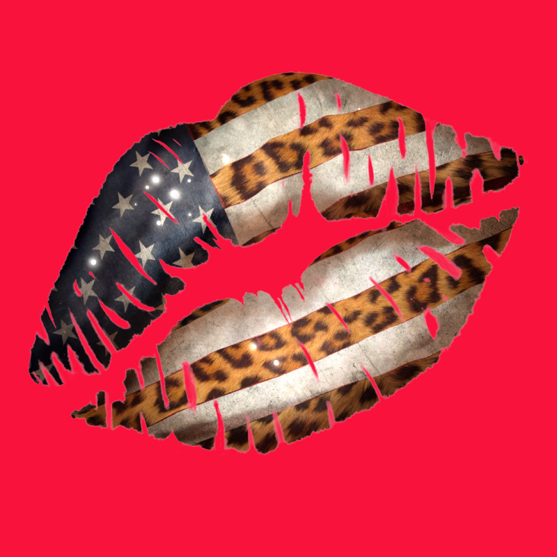 Vintage American Flag With Leopard Pattern Classic Tee by Bettercallsaul | Teevron