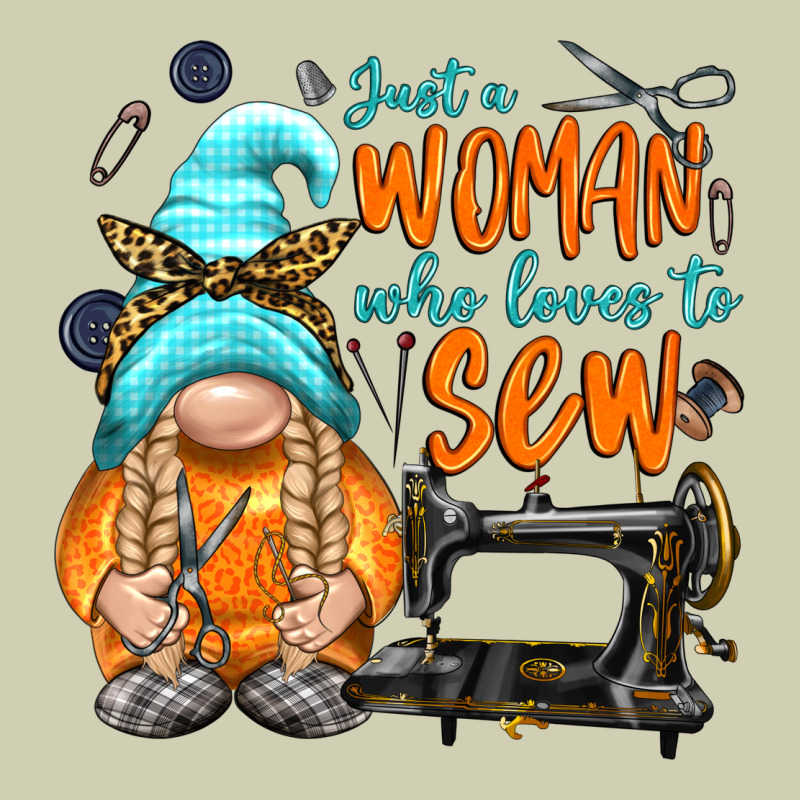 Just A Woman Who Loves To Sew Heavy Core Tee by NancyCooperArtShop | Teevron