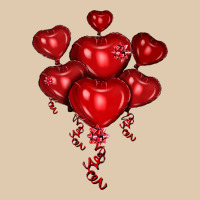 Heart Balloons Olivia Heavyweight Sweatshirt | Teevron