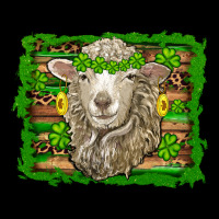 St Patricks Day Sheep Shamrock Gold  Serape Leopard Glitter Urban Hoodie | Teevron