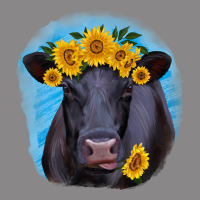 Black Angus With Sunflower Vintage Tee | Teevron
