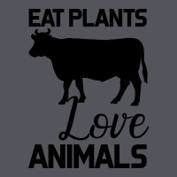 Eat Plants Love Animals Vintage Hoodie | Teevron