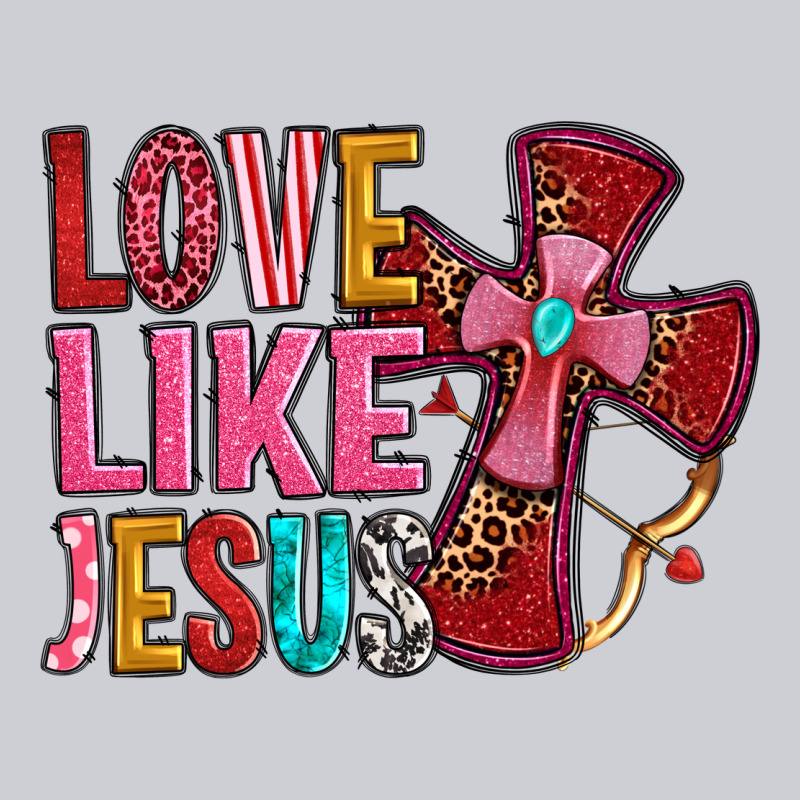 Love Like Jesus Heavyweight Sweatshirt by OliviaCreatesArt | Teevron