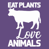 Eat Plants Love Animals Vintage Hoodie | Teevron