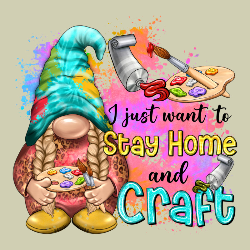 I Just Want Stay Home And Craft Heavy Core Tee by NancyCooperArtShop | Teevron