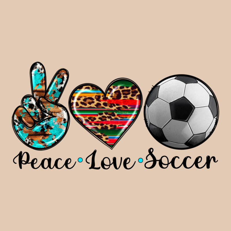 Peace Love Soccer Urban Hoodie by Artiststas | Teevron