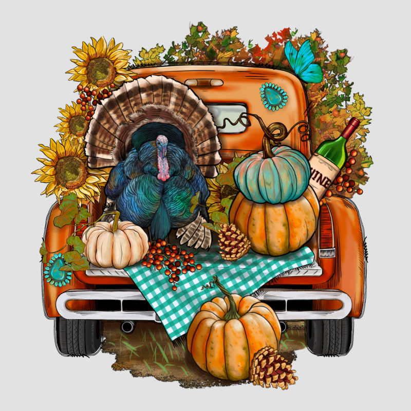 Thanksgiving Truck Bbs Premium Hoodie by BundleAndBundleShop | Teevron