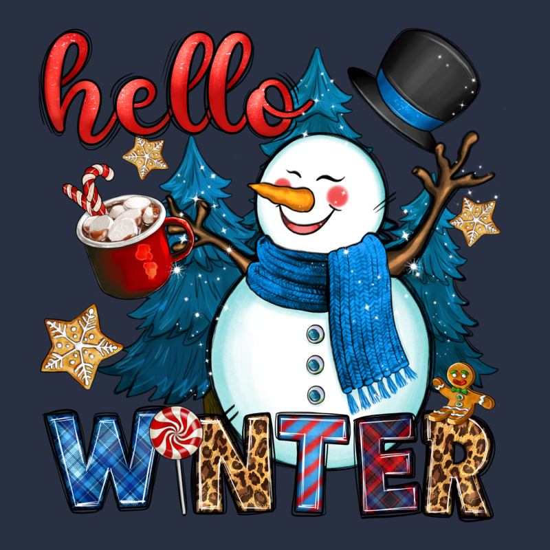Hello Winter Heavyweight Sweatshirt by OliviaCreatesArt | Teevron